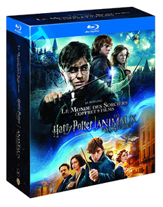 Harry Potter 8 Film Collection & Fantastic Beasts - 9-Disc Box Set (Blu-Ray)